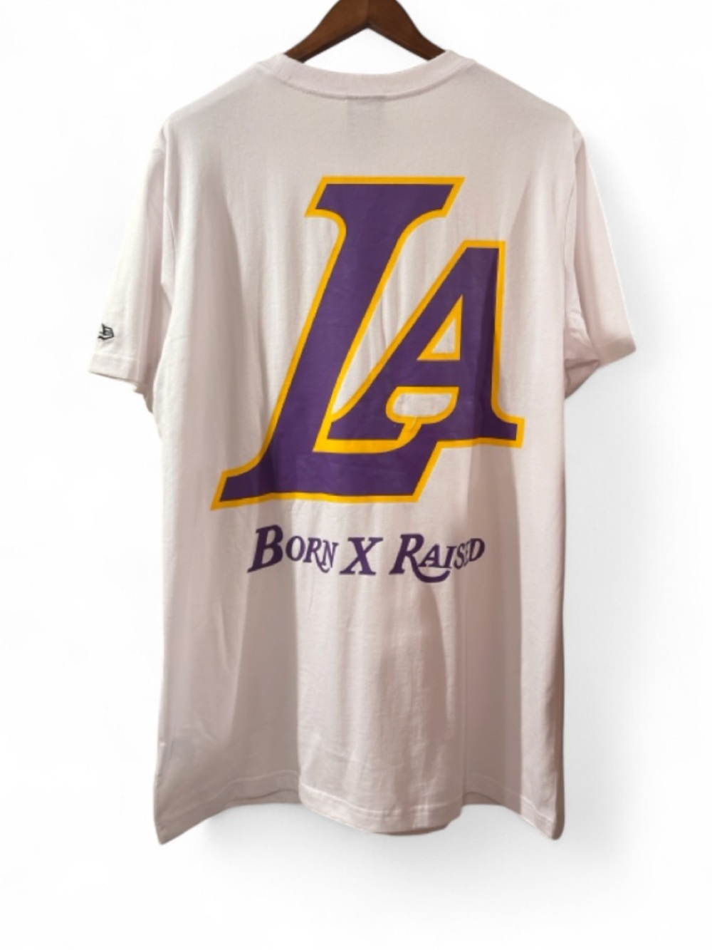 BORN X RAISED x New Era x NBA LA Lakers Graphic T-shirt Size Men’s XL (NWT)